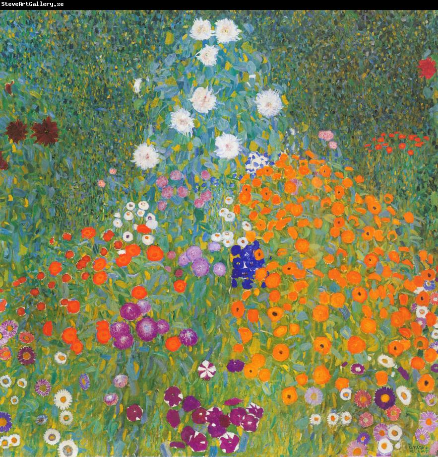 Gustav Klimt Deutsch: Bauerngarten